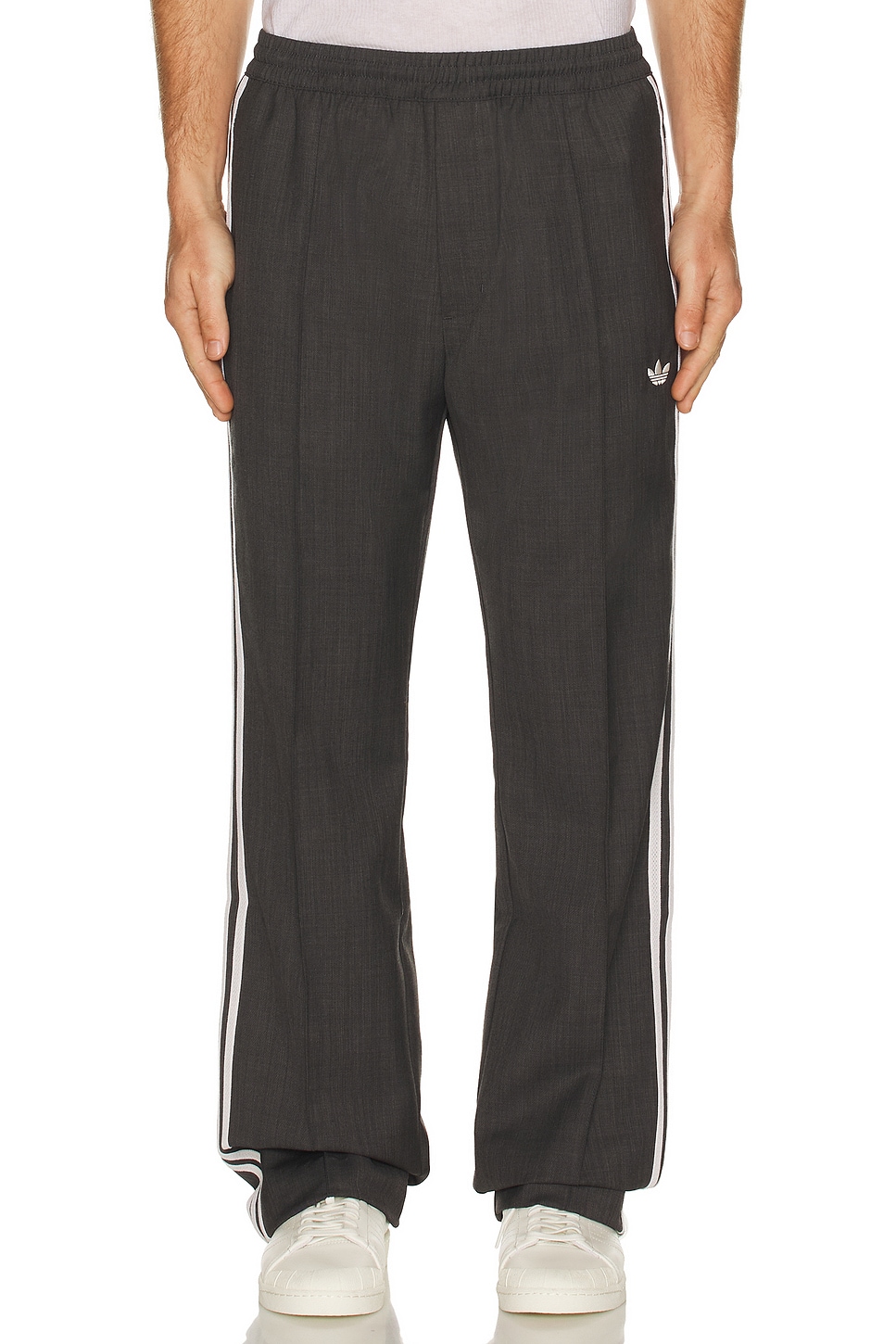 Image 1 of adidas by Wales Bonner Wool Pant in Dark Grey Heather