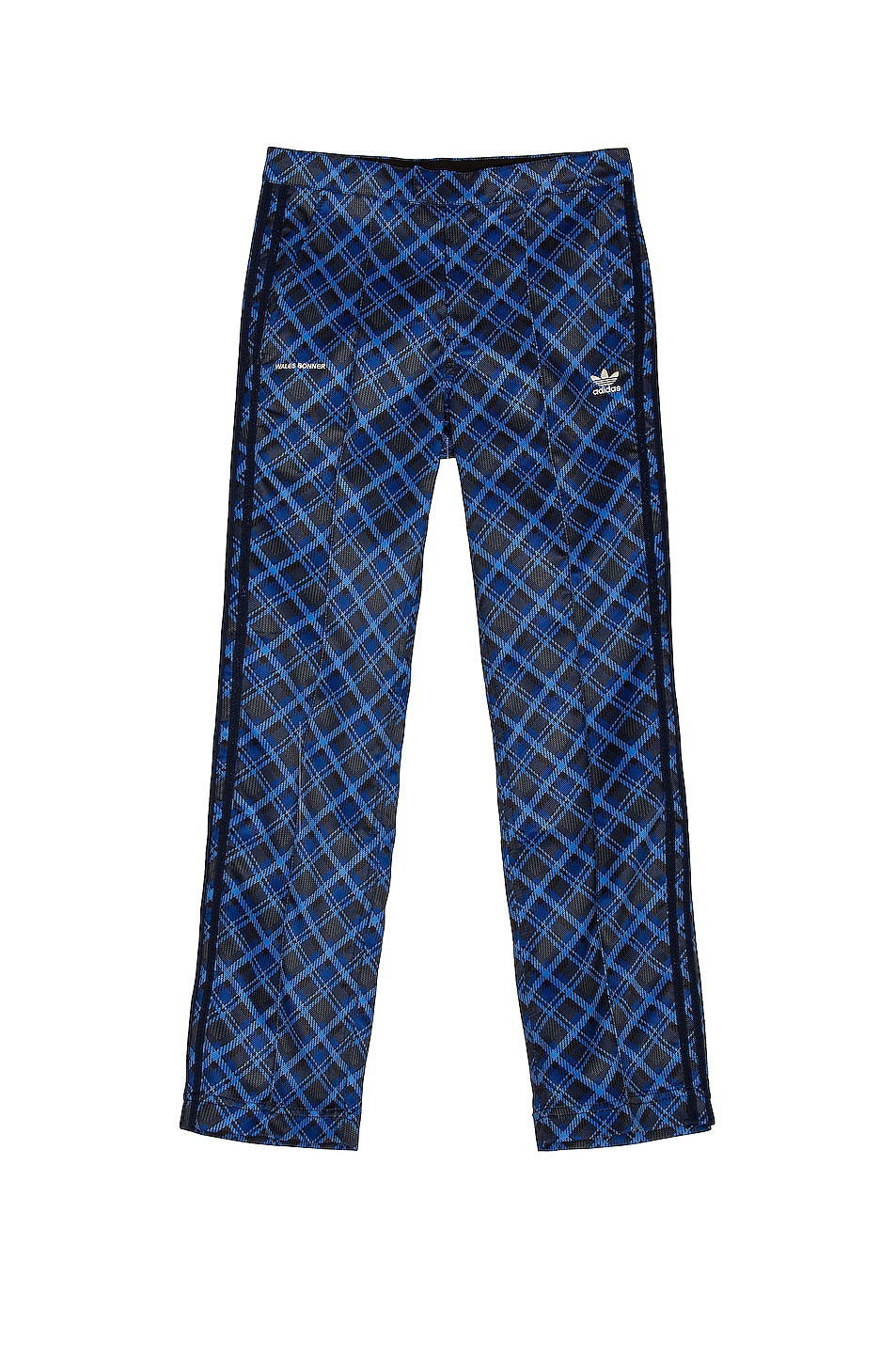 Image 1 of adidas by Wales Bonner Tartan Track Pant in Blue