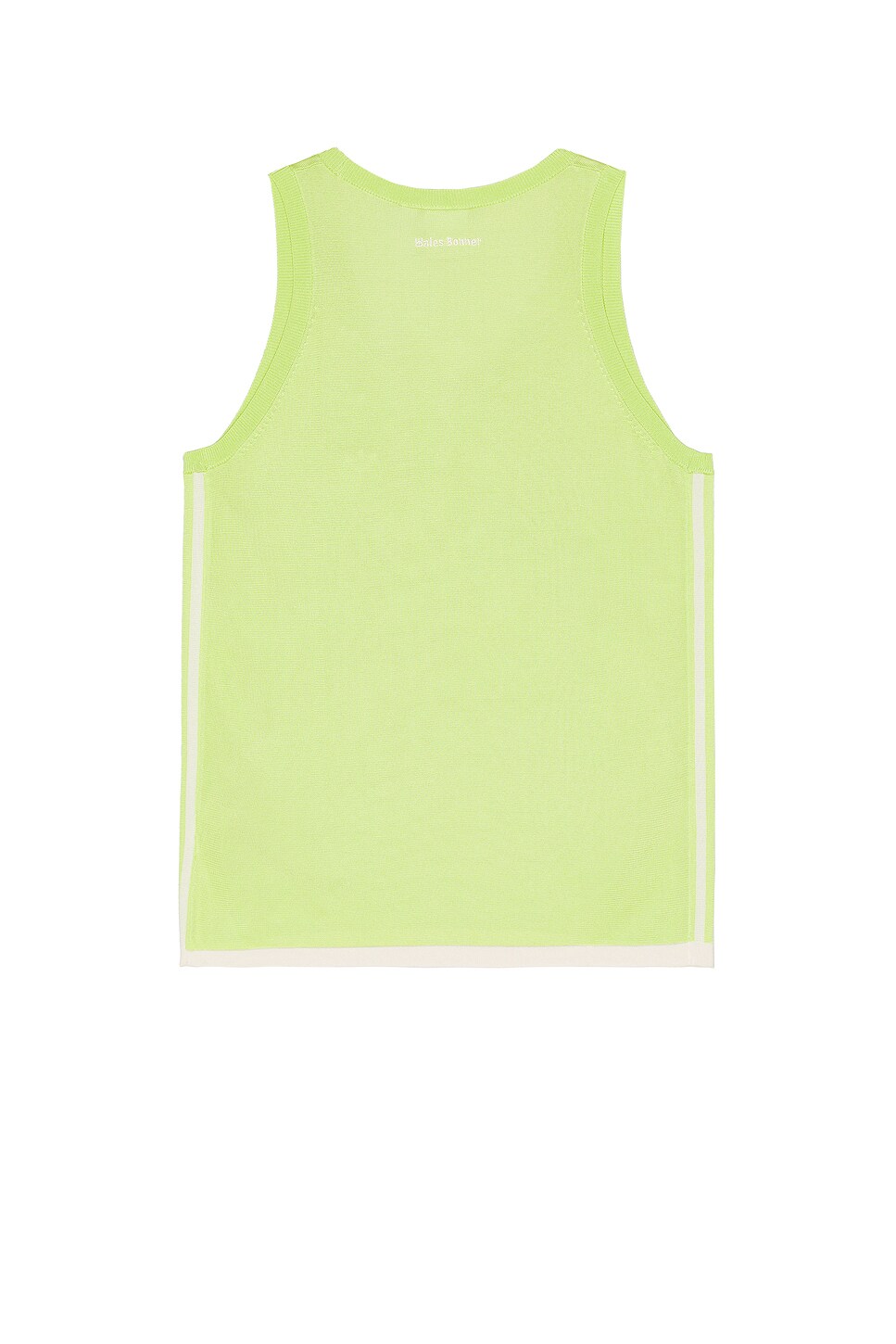 Shop Adidas Originals Knit Vest In Semi Frozen Yellow & Chalk White