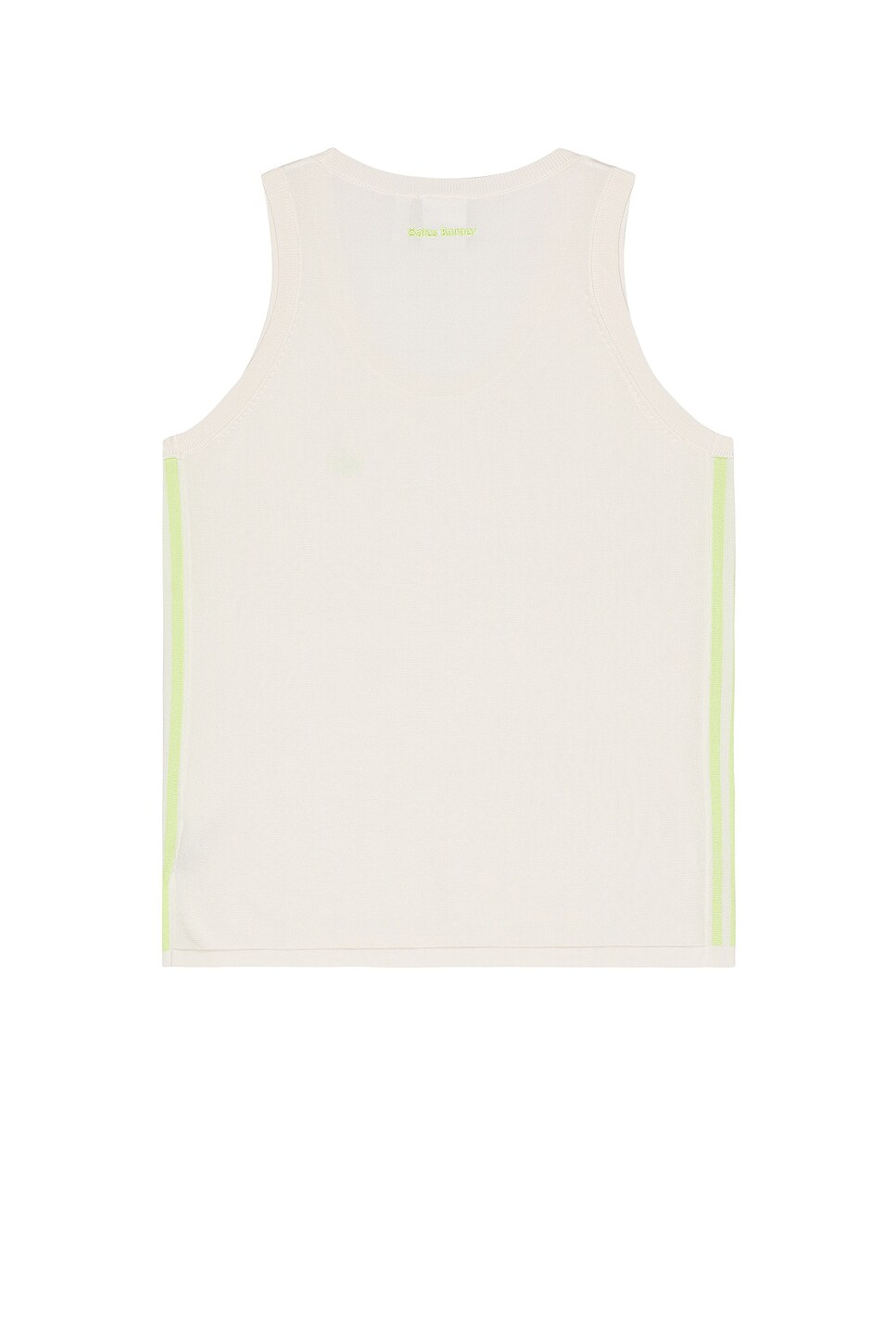 Adidas Originals Knit Vest In Chalk White & Semi Frozen Yellow