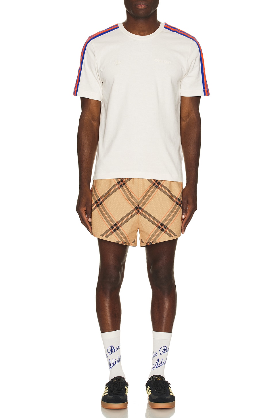 Image 1 of adidas by Wales Bonner Set in Tee in Chalk White