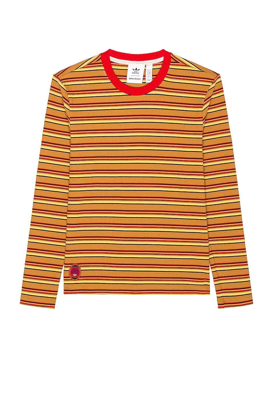 Image 1 of adidas by Wales Bonner Long Sleeve Striped Top in Multicolor