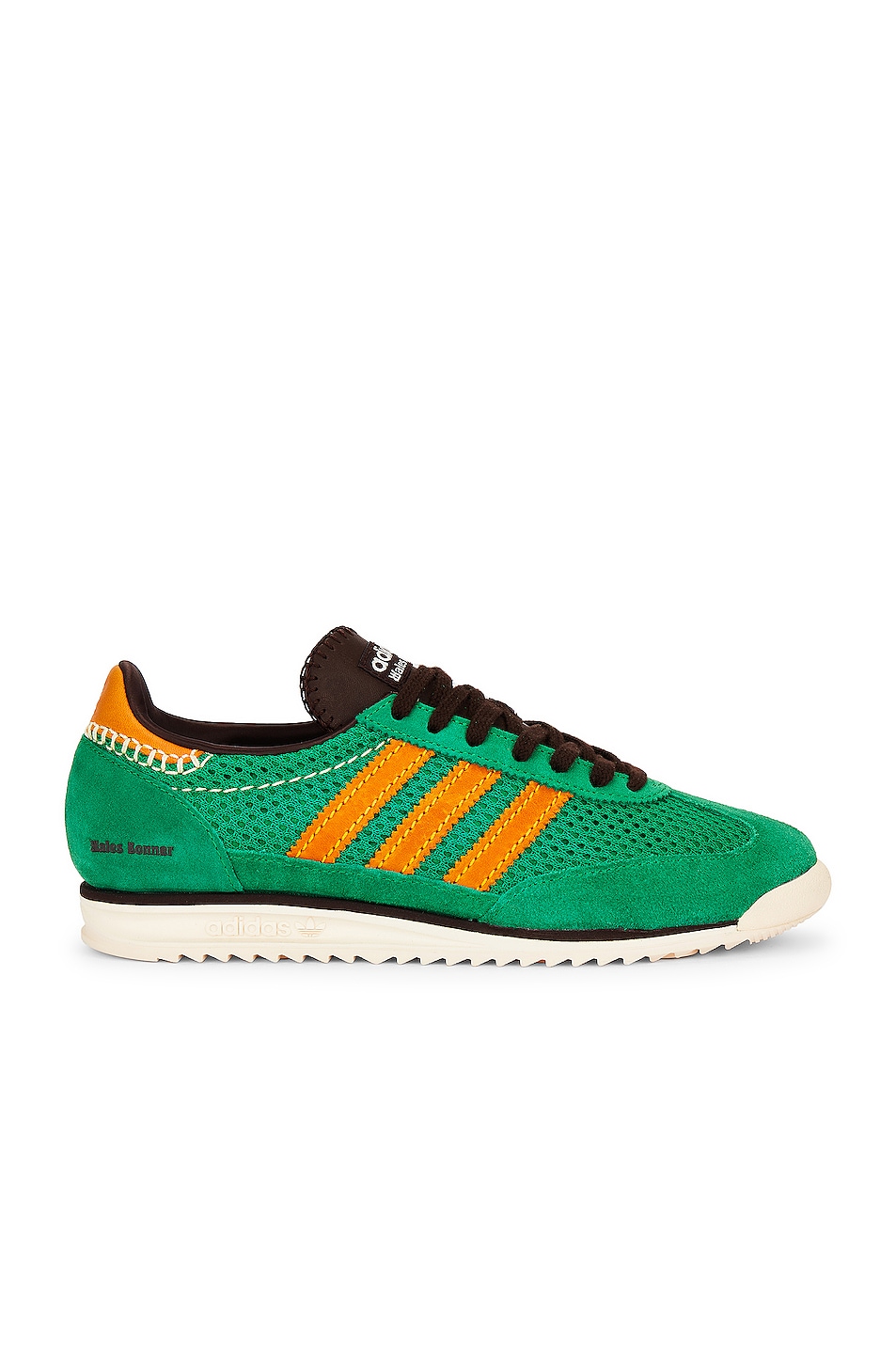 adidas by Wales Bonner Sl72 Knit in Team Green, Collegiate Gold & Dark ...