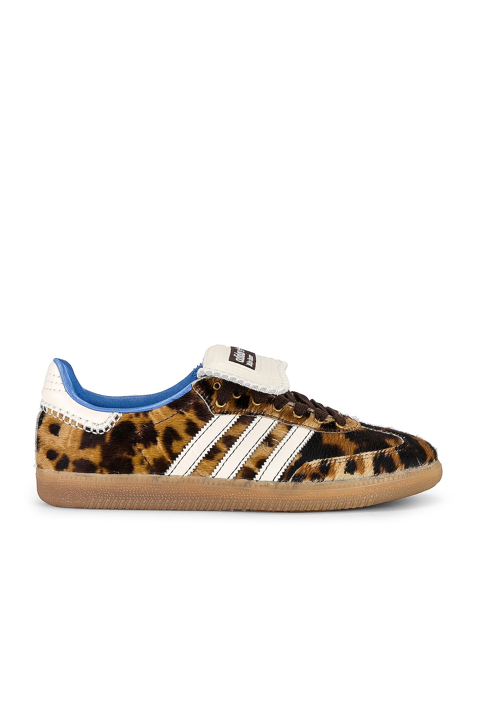 adidas by Wales Bonner Pony Leopard Samba Sneaker in DBROWN/CWHITE/NON ...