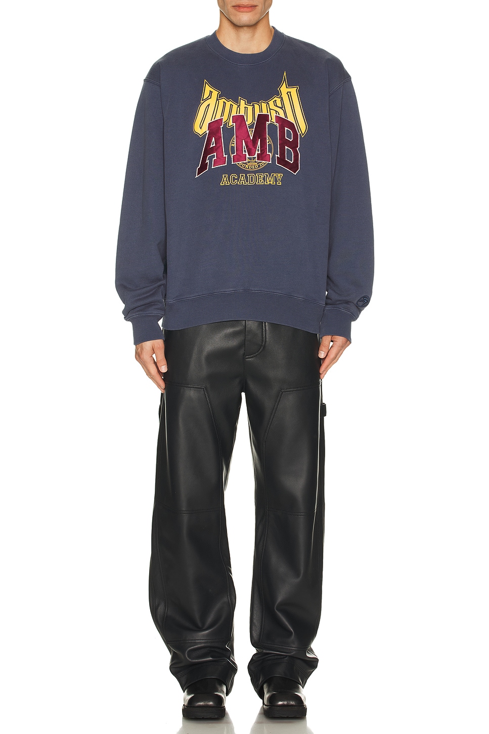 Image 1 of Ambush Graphic Sweatshirt in Insignia Blue