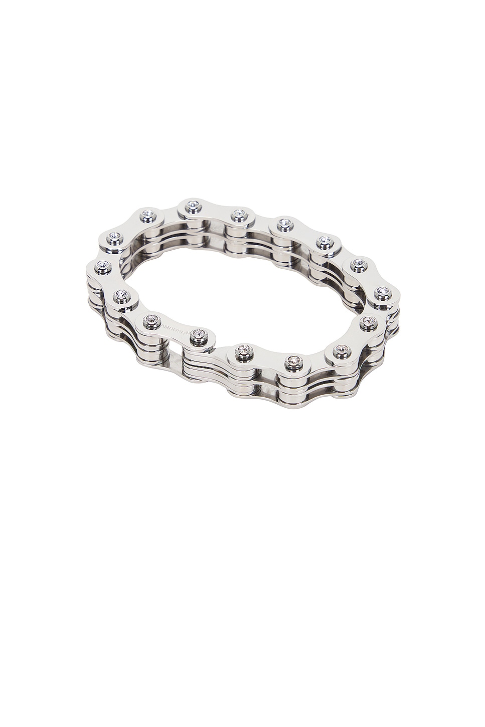 Image 1 of Ambush Bike Chain Bracelet in Silver