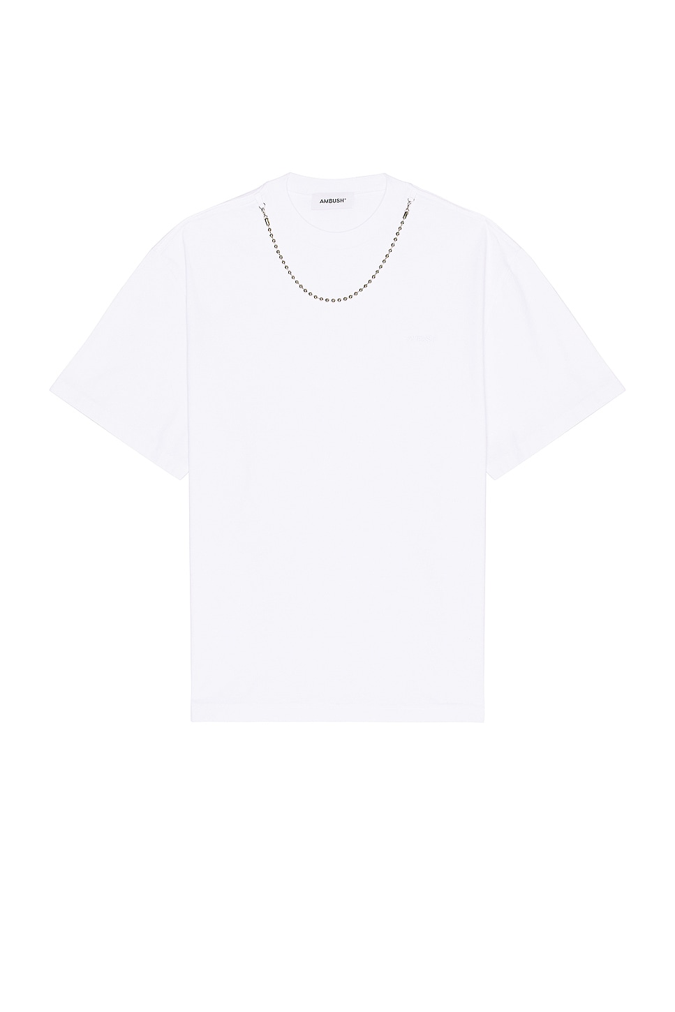 Image 1 of Ambush Ballchain T-shirt in Blanc
