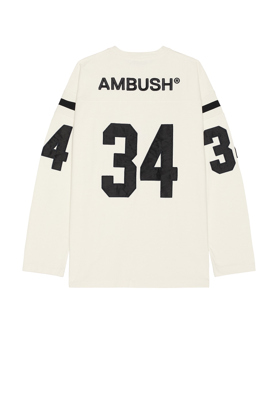 Shop Ambush Football Longsleeve T-shirt In Tofu Tap