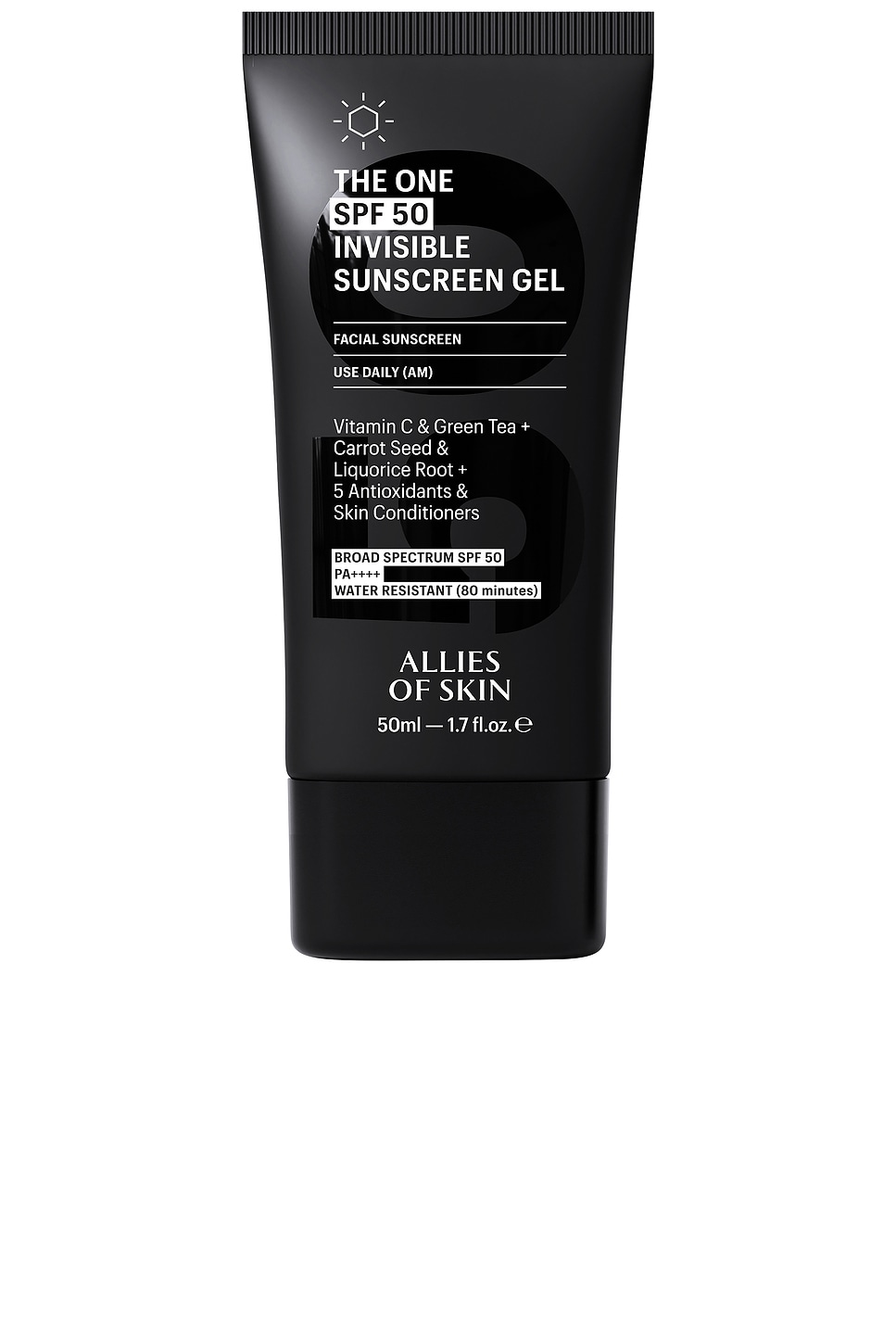 The One SPF 50 Invisible Sunscreen Gel in Beauty: NA