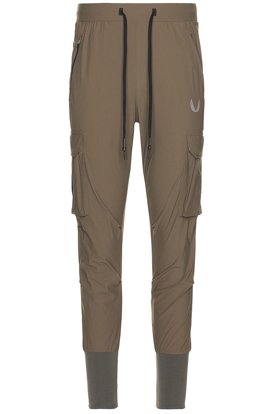 Image 1 of ASRV Tetra-lite Cargo High Rib Jogger in Deep Taupe
