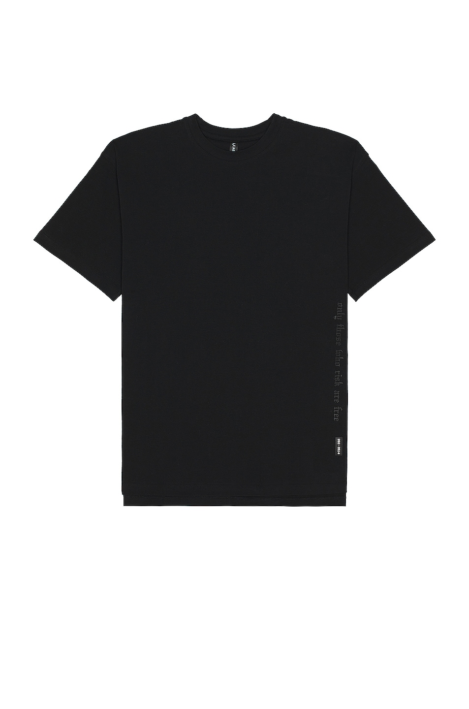 Image 1 of ASRV Cotton Plus Oversized Tee in Black