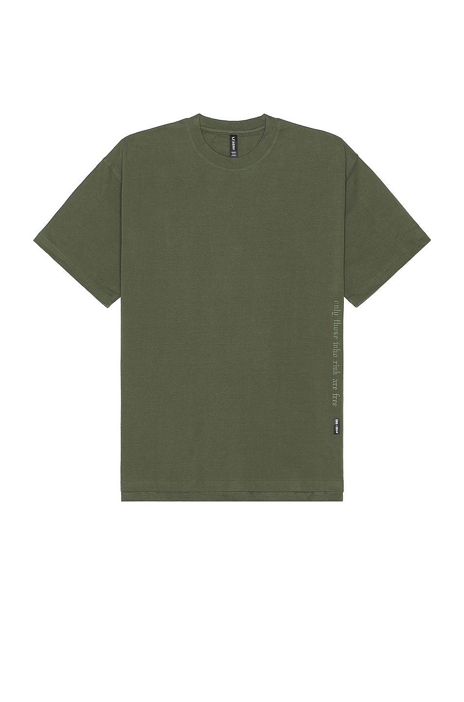 Image 1 of ASRV Cotton Plus Oversized Tee in Hunter Green