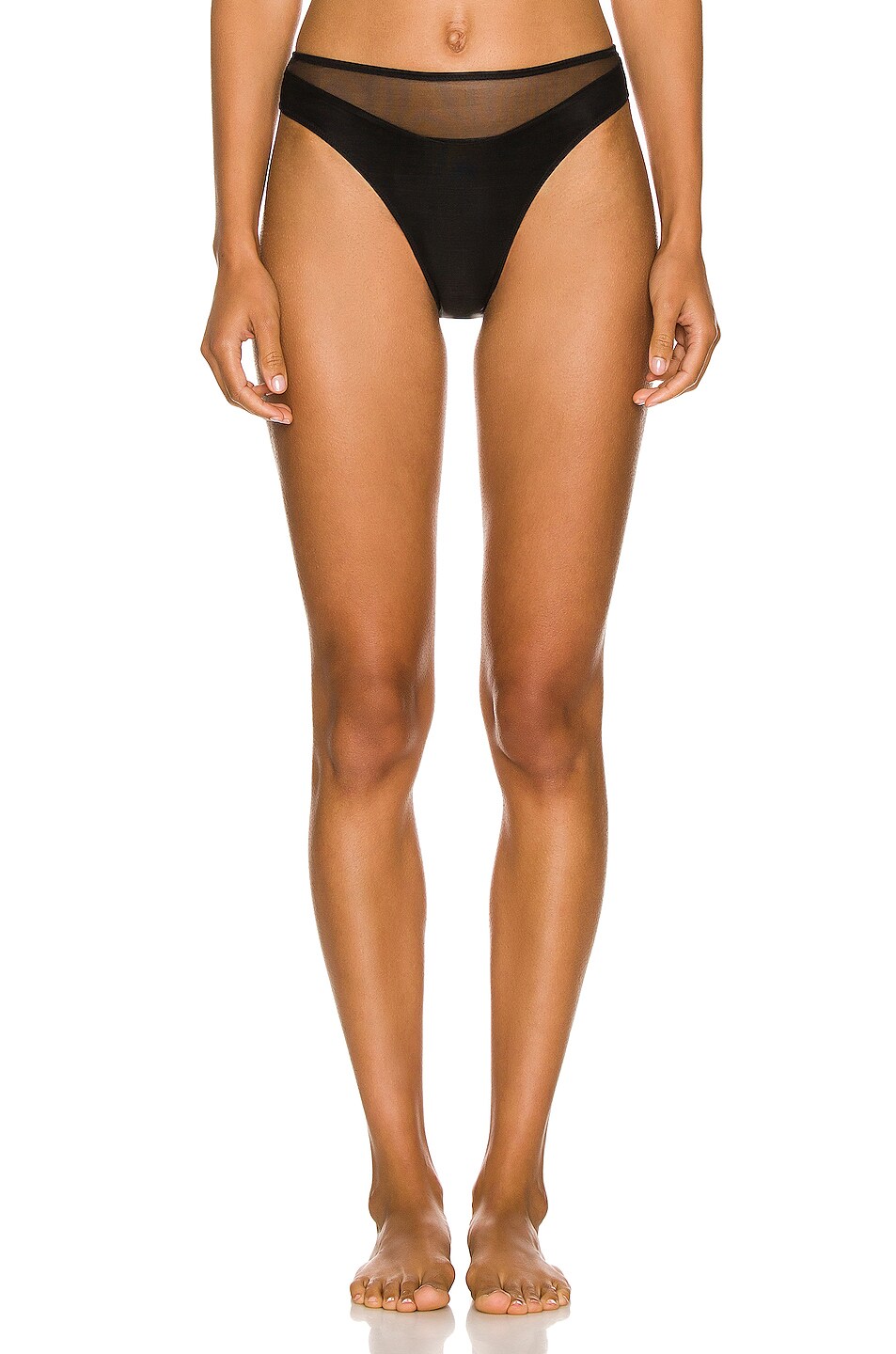 Image 1 of Agent Provocateur Lucky High Leg Brief in Black