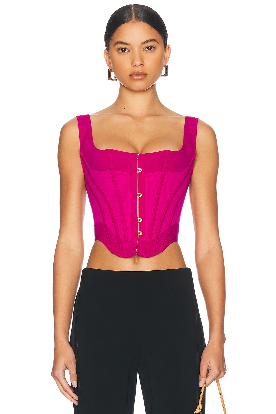 Zena Corset in Fuchsia