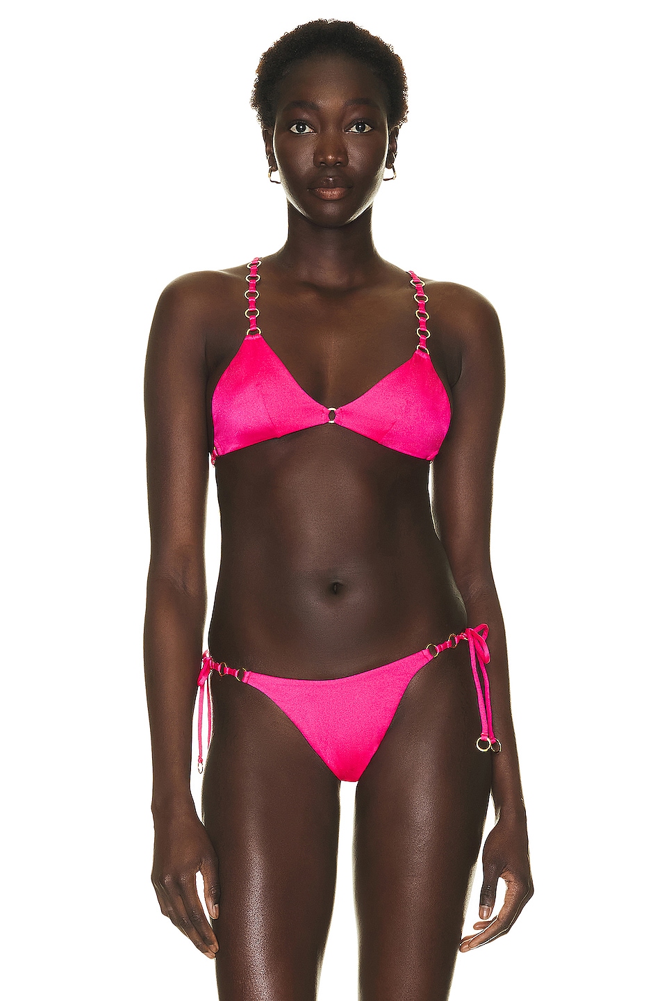 Image 1 of Agent Provocateur Ashia Bikini Top in Pink