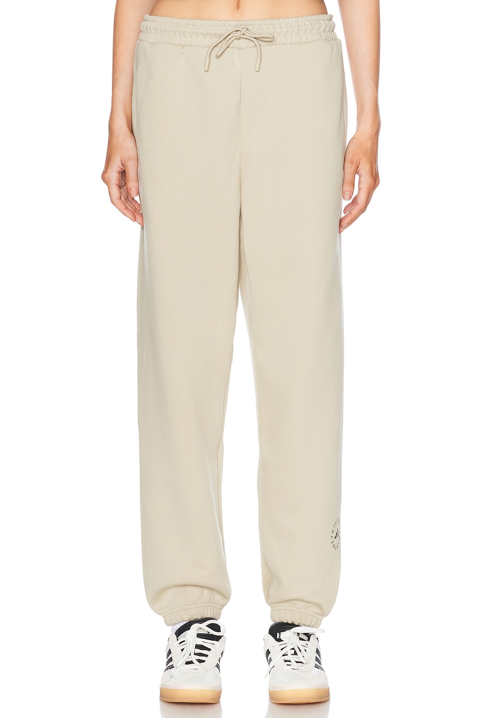 Image 1 of adidas by Stella McCartney Loose Sweatpant in Desert Sand