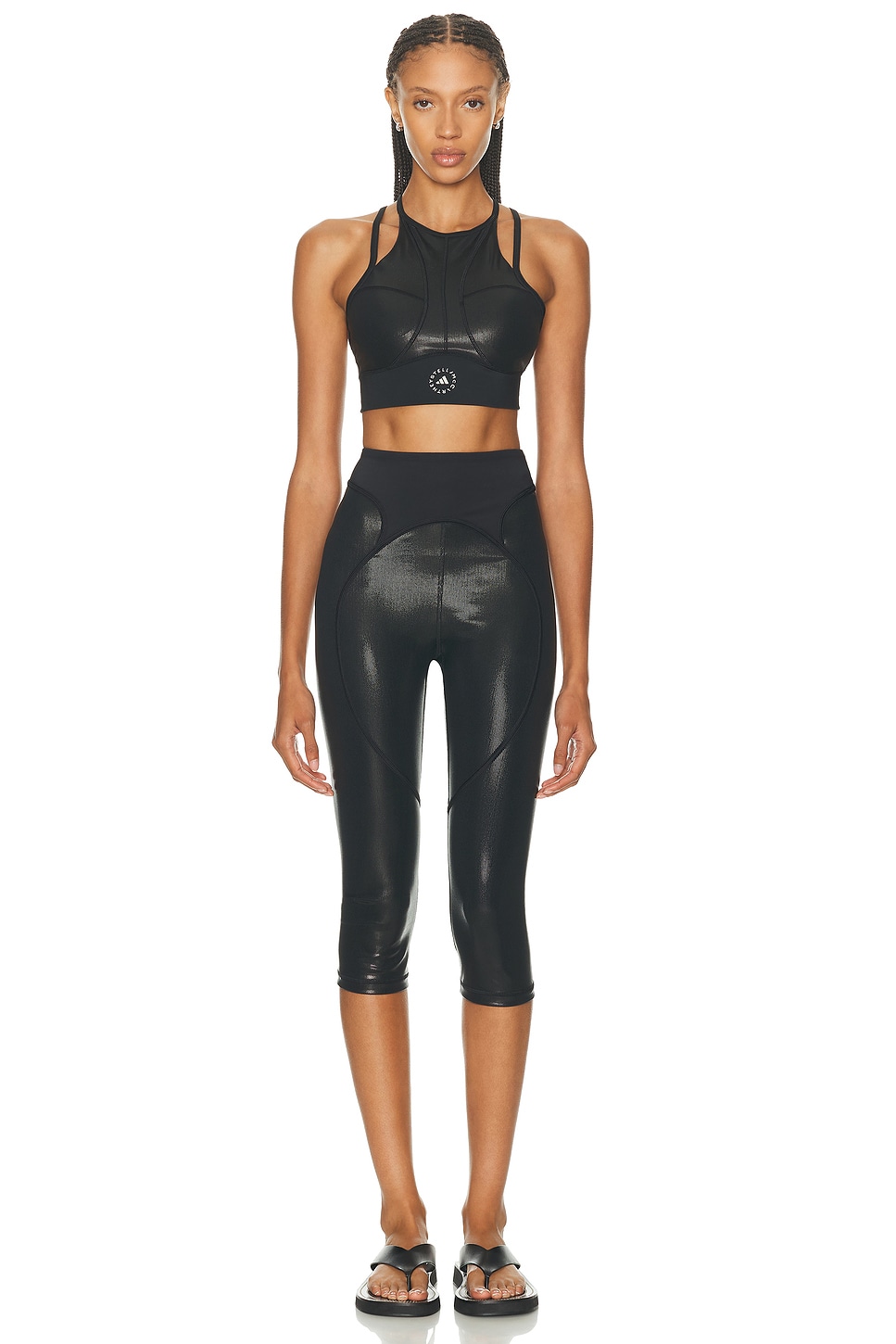 adidas by Stella McCartney TruePurpose Training Micro Dot Crop Top