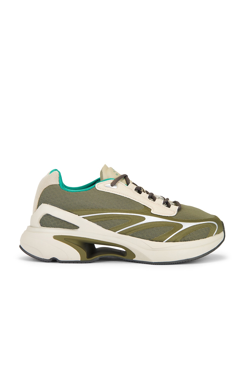 Image 1 of adidas by Stella McCartney SPW 2000 Sneaker in Legacy Green, Willow Grey, & Glory Green