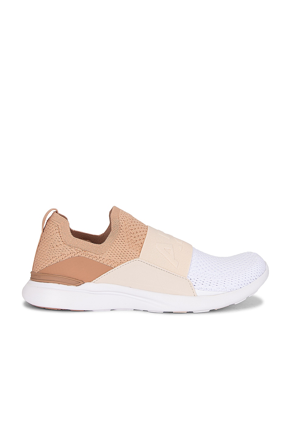 Image 1 of APL: Athletic Propulsion Labs TechLoom Bliss Sneaker in Caramel, Warm Silk, White