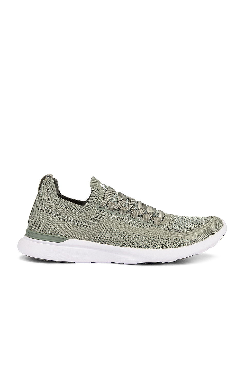 Image 1 of APL: Athletic Propulsion Labs TechLoom Breeze Sneaker in Shadow Green, Metallic Pear, & White