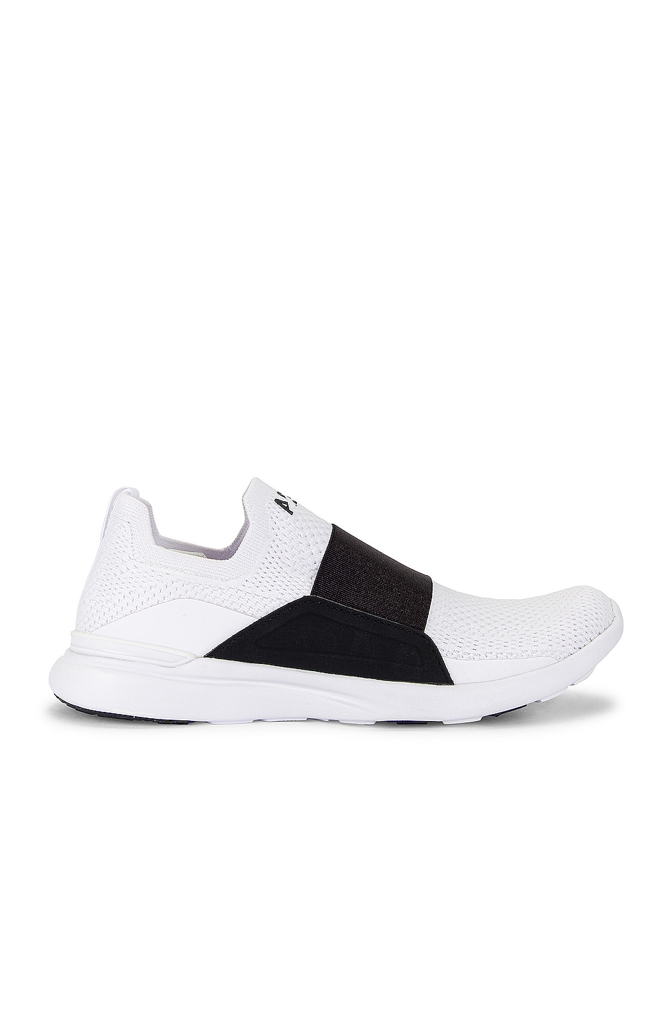 Image 1 of APL: Athletic Propulsion Labs TechLoom Bliss Sneaker in White & Black Strap