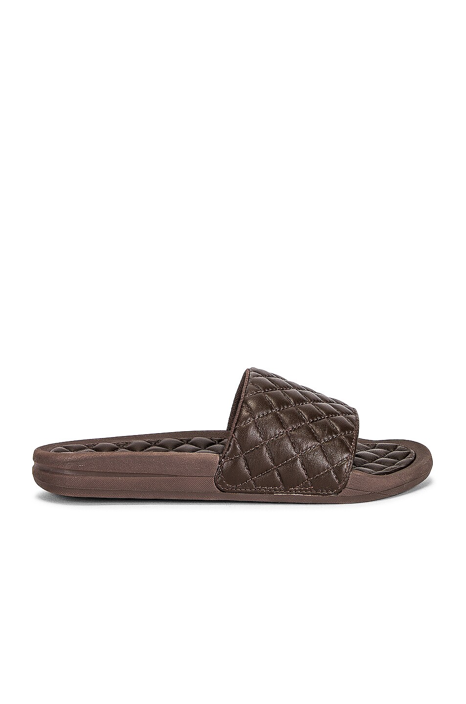 Image 1 of APL: Athletic Propulsion Labs Lusso Slide Sandal in Chocolate