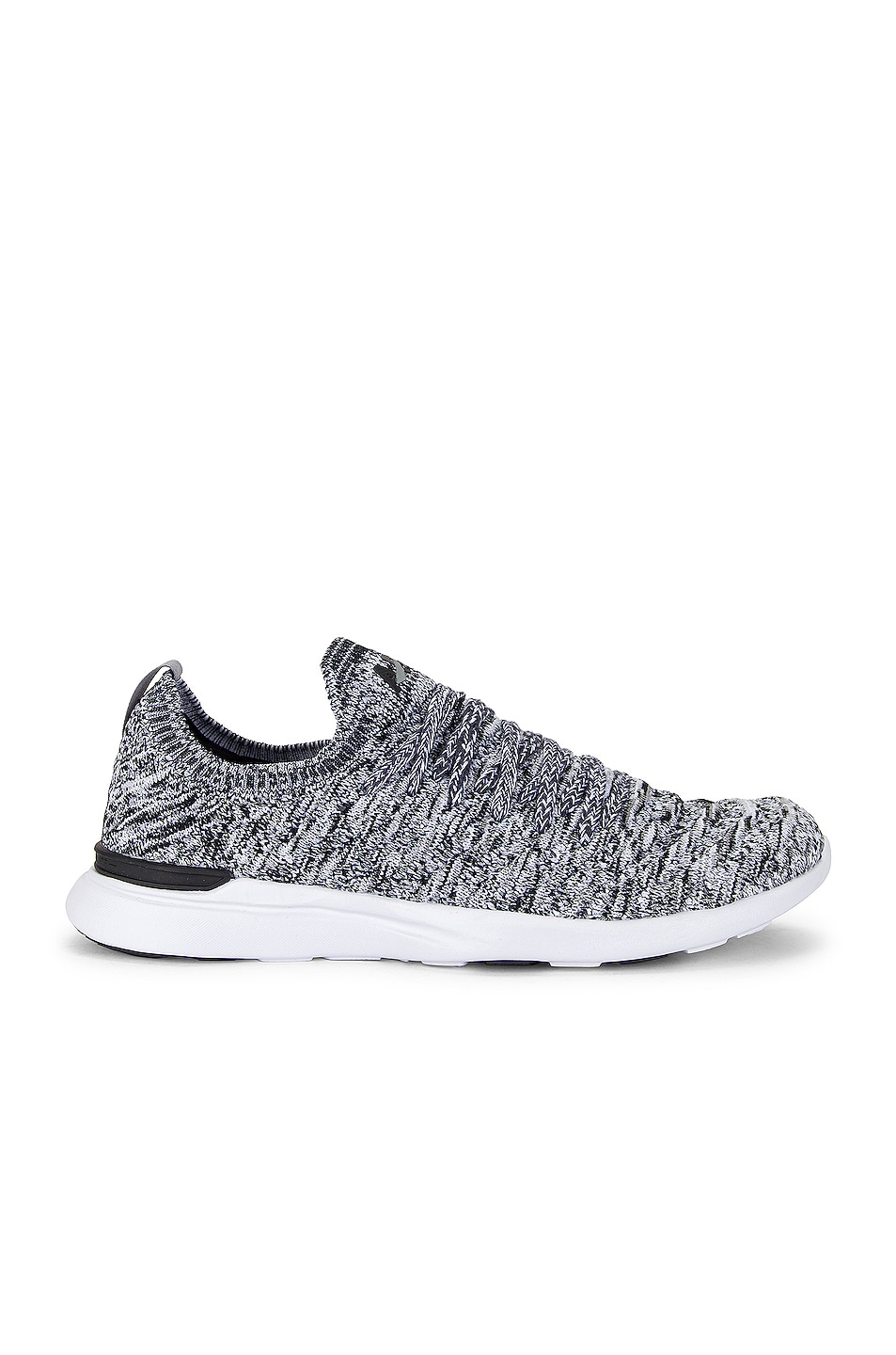 Image 1 of APL: Athletic Propulsion Labs Techloom Wave Sneaker in Heather Grey, Black & White