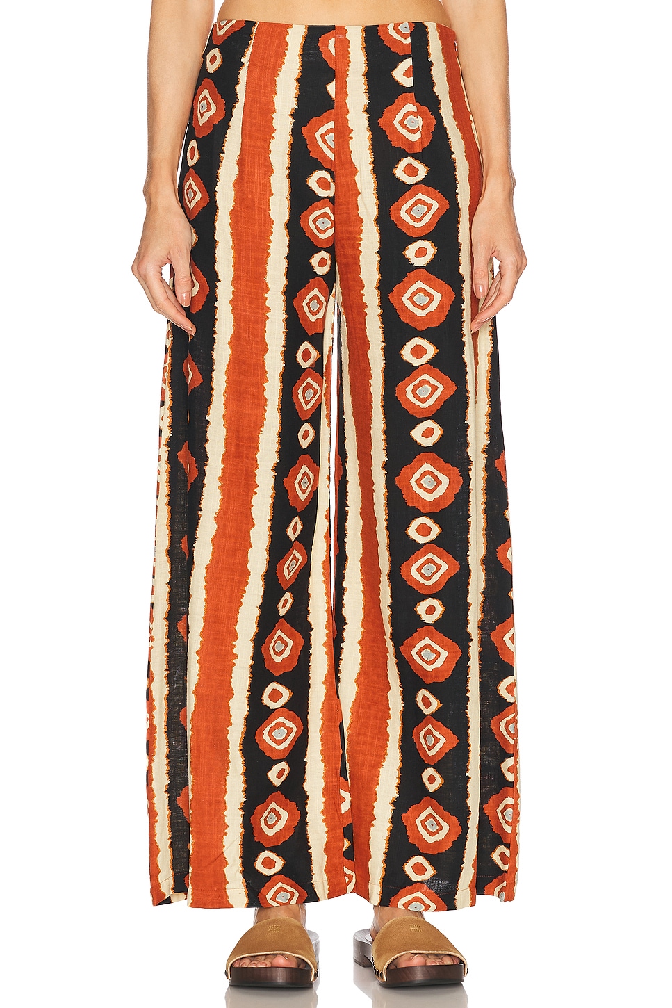 Image 1 of All That Remains Neva Pant in Multi Ikat