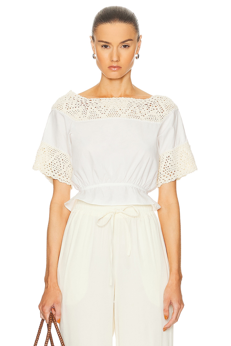 Image 1 of All That Remains Lily Blouse in White