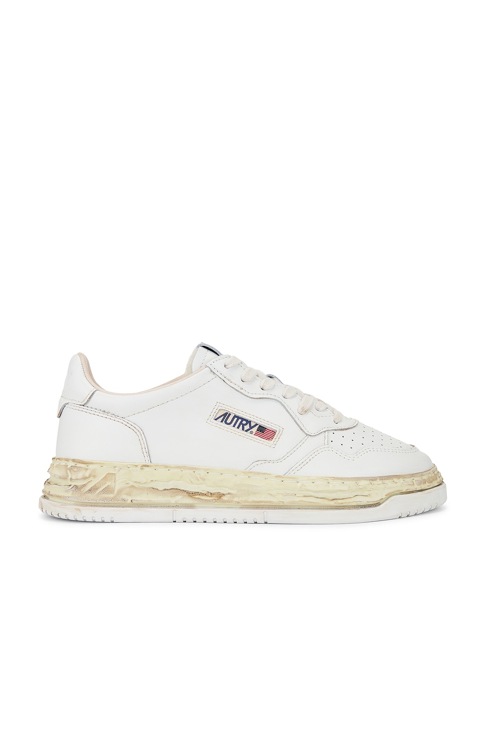 Autry X Maison Mihara Yasuhiro General Scale Medalist Sneaker In White