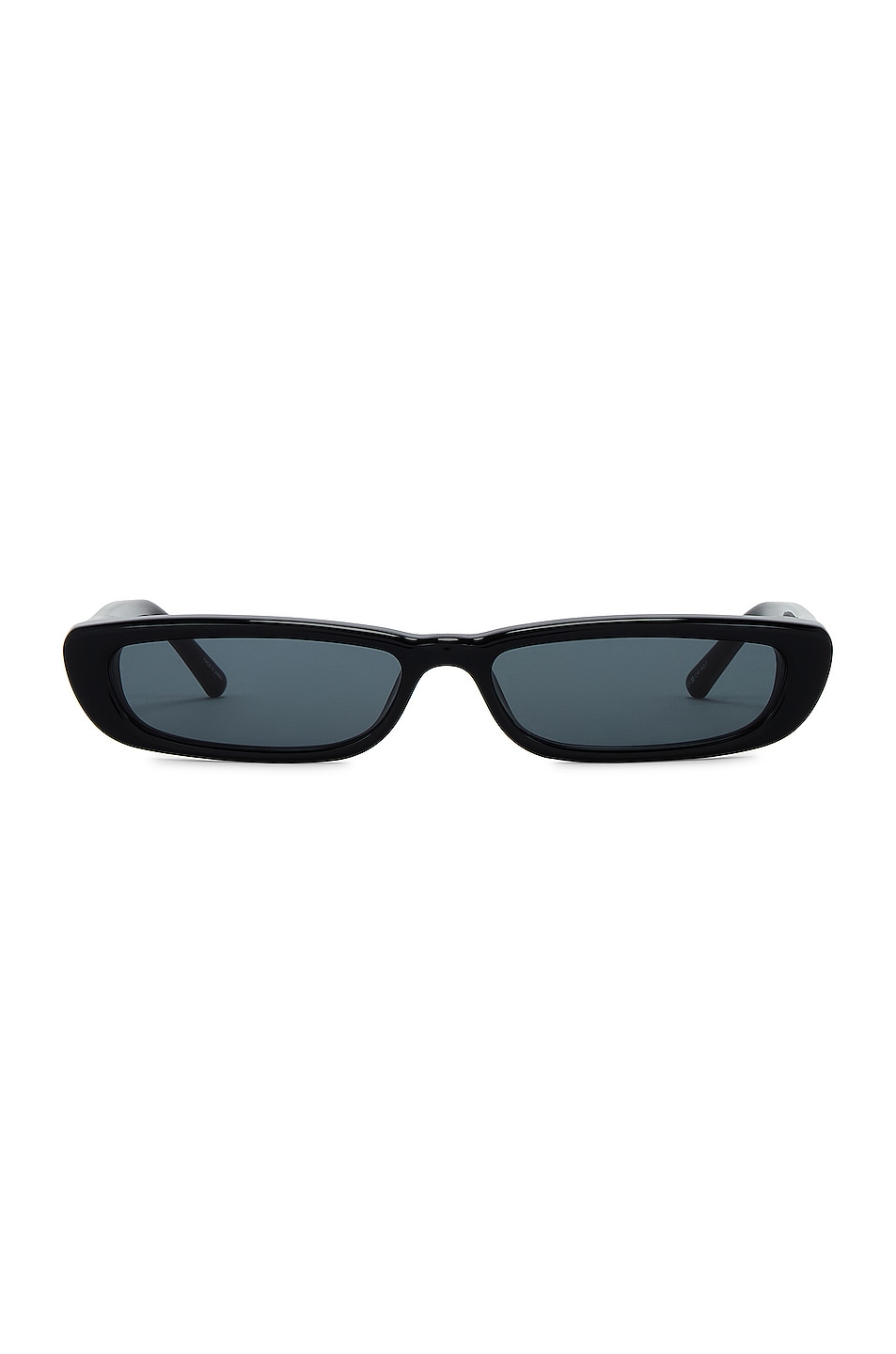 Thea Narrow Sunglasses in Black