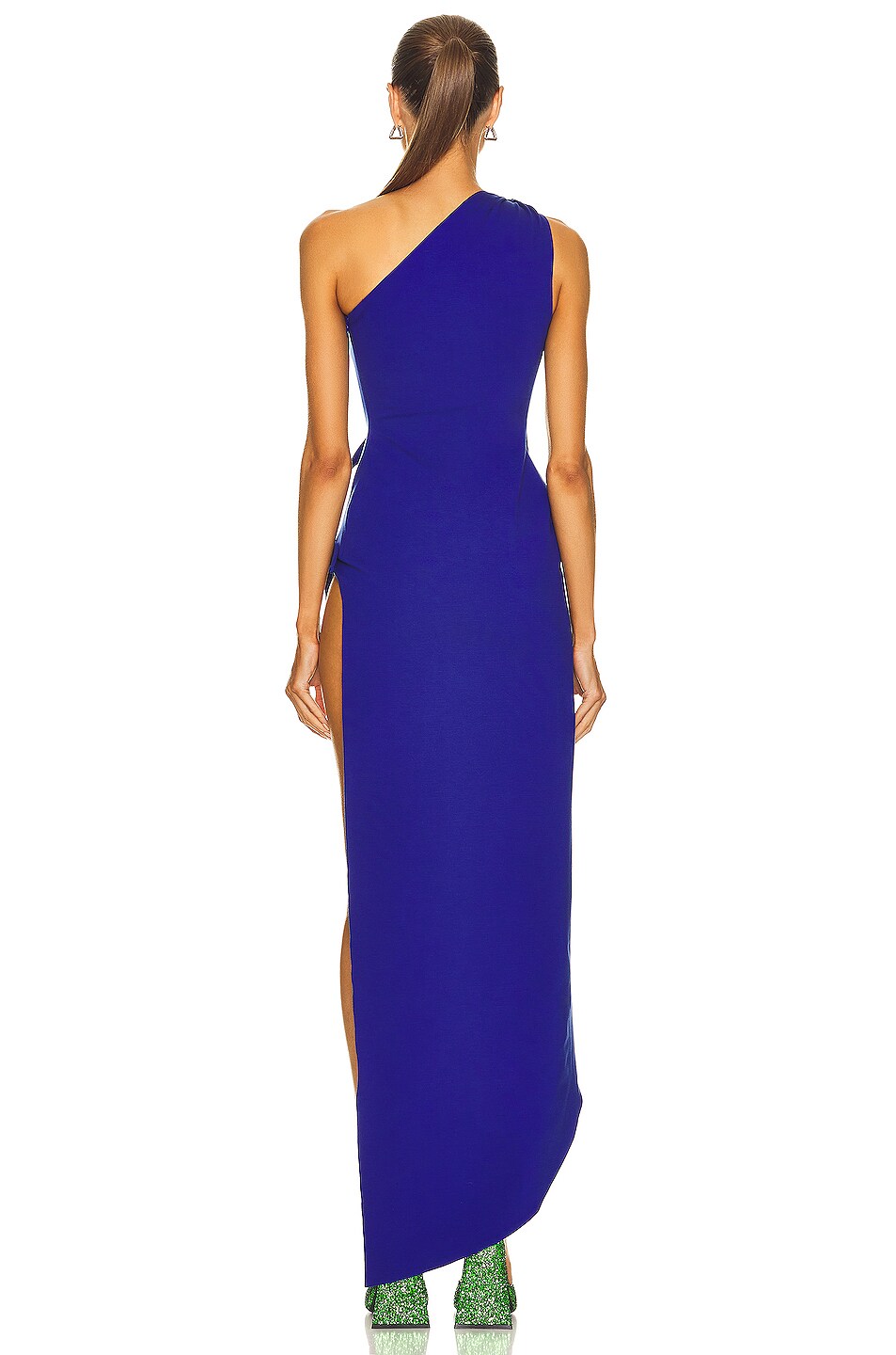 THE ATTICO Zelda Midi Dress in Blue FWRD