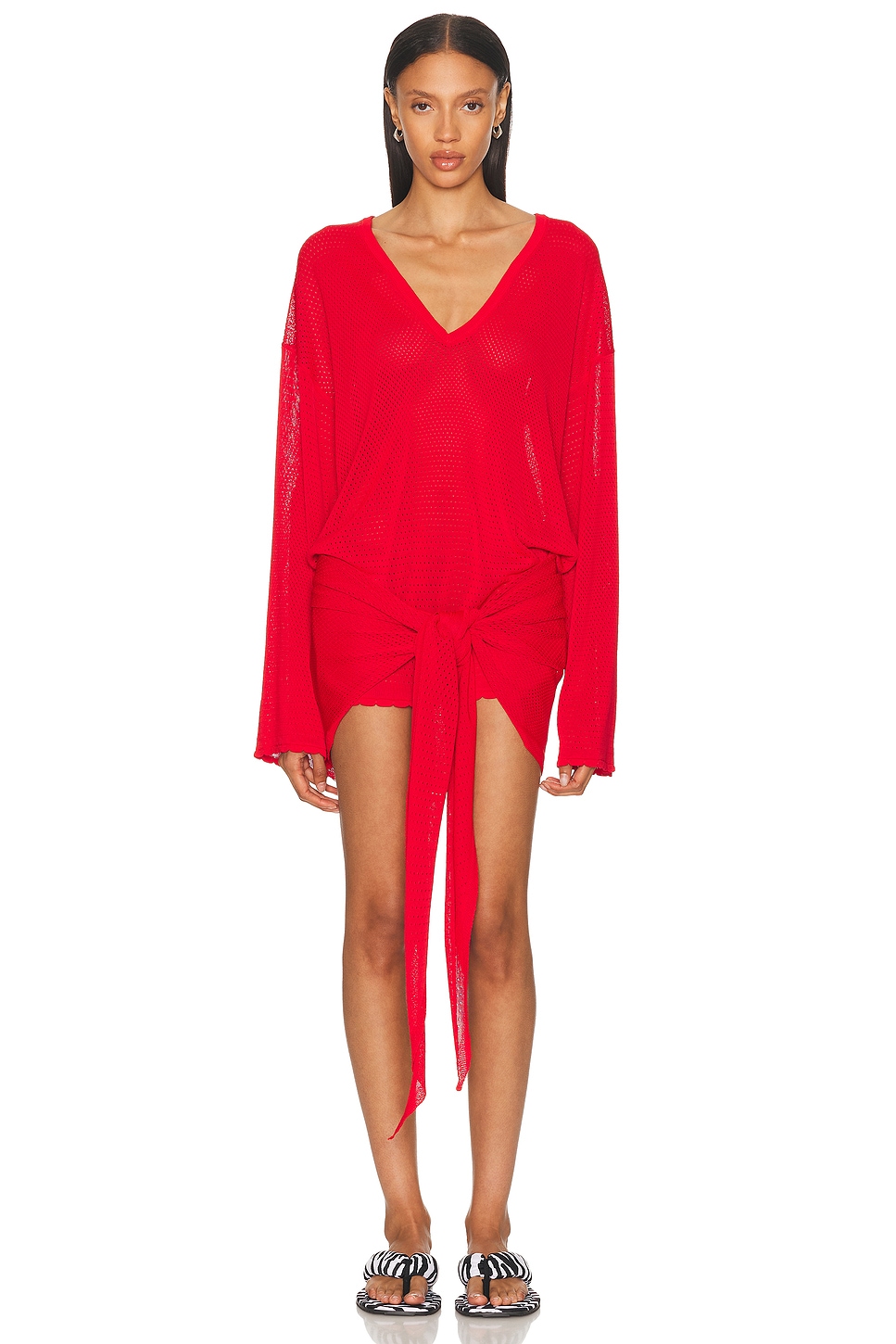Mini Dress in Red
