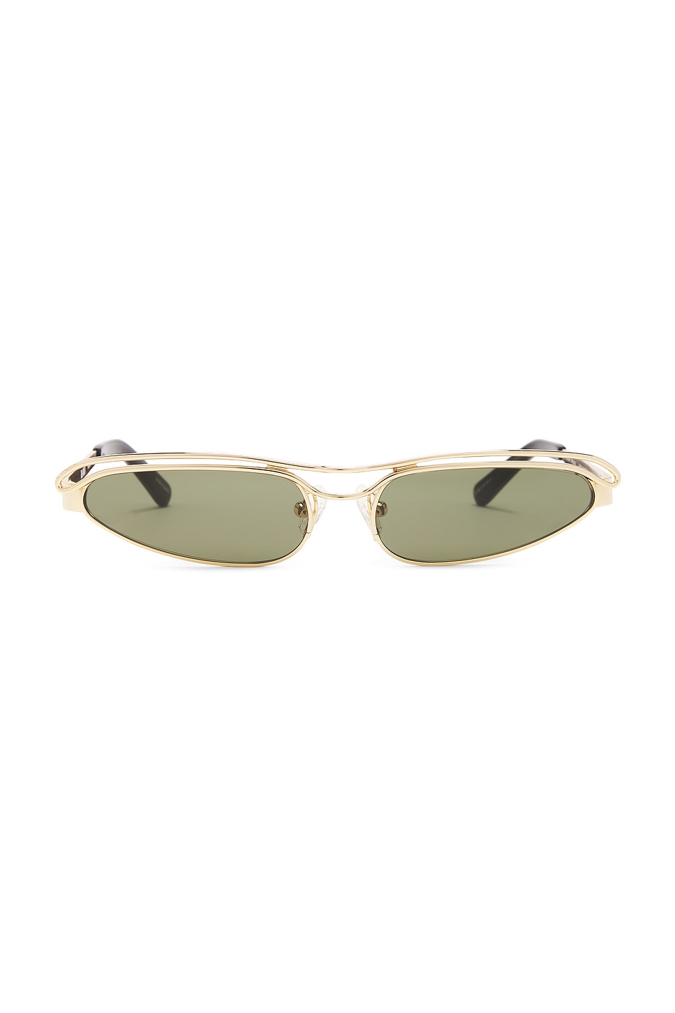 Norma Sunglasses in Metallic Gold