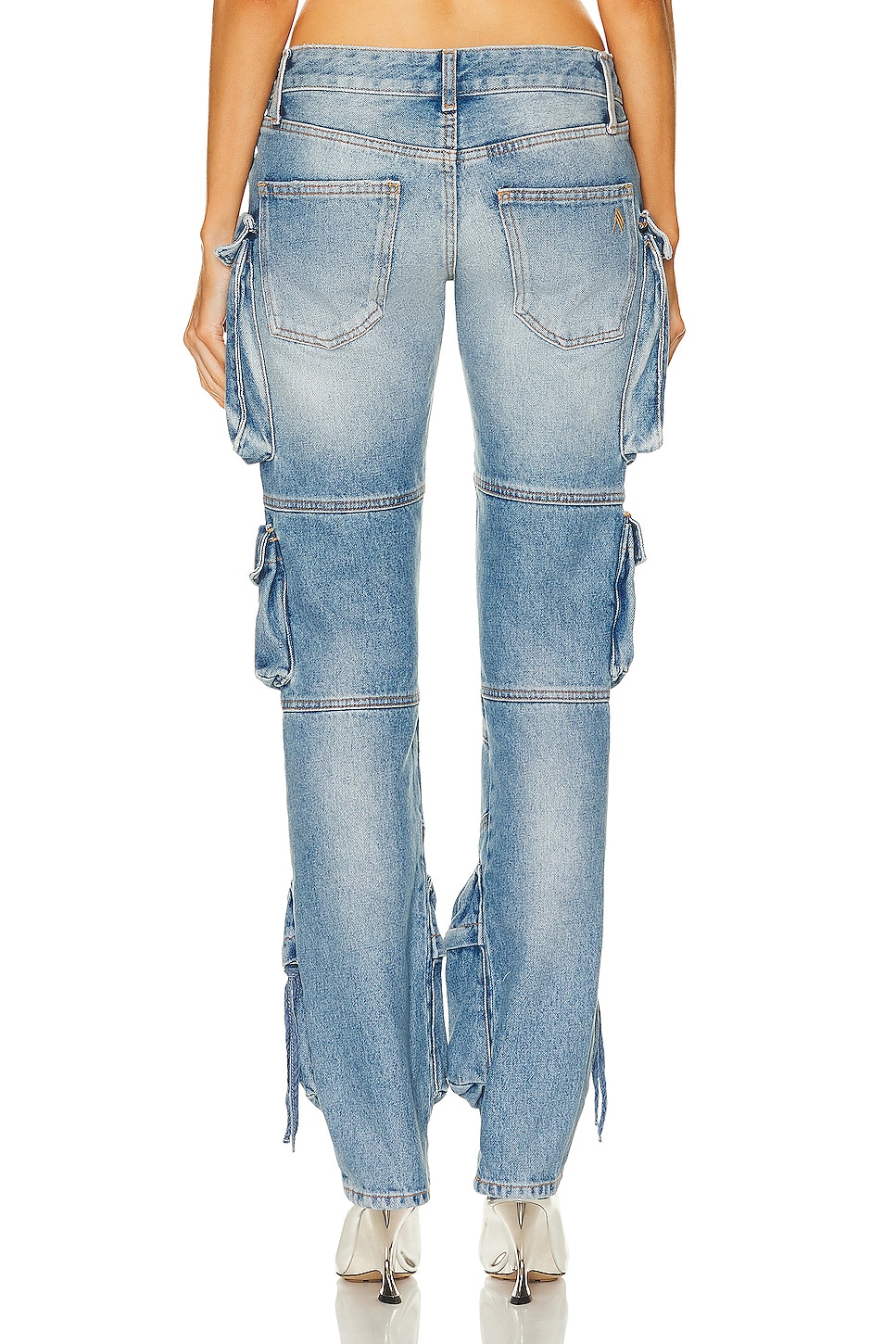 THE ATTICO - Essie Long Cargo Jeans | Plush THE ATTICO - Essie Long Cargo Jeans | Plush
