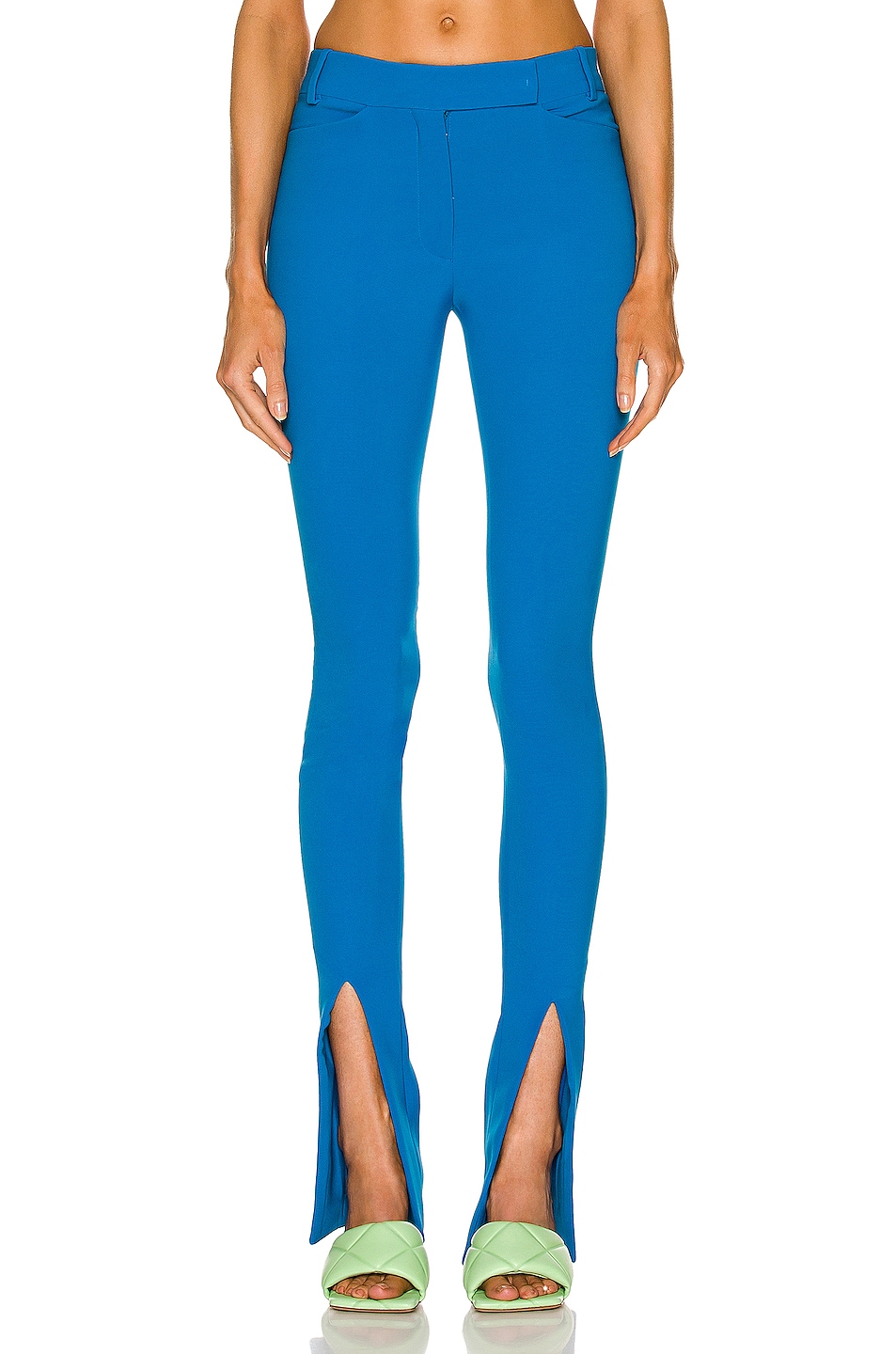 Image 1 of THE ATTICO Freja Pant in Turquoise
