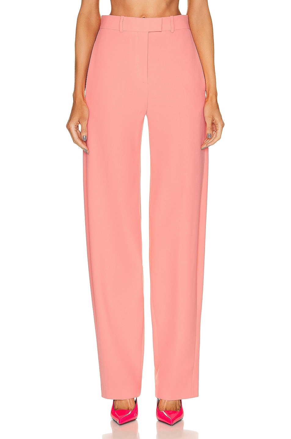Image 1 of THE ATTICO Jagger Long Pant in Salmon