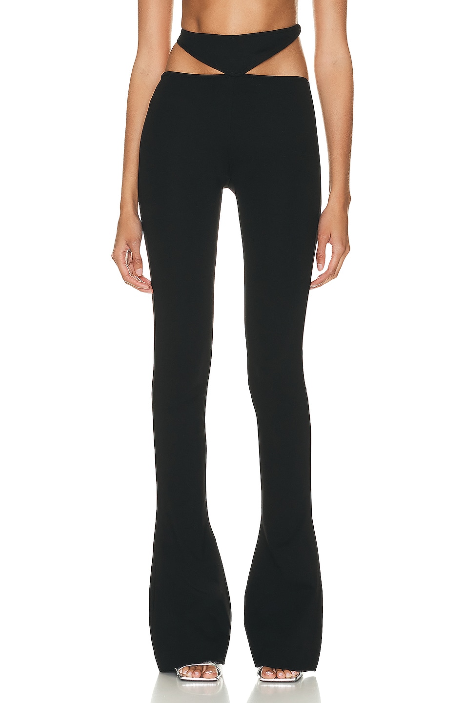 Image 1 of THE ATTICO Remi Long Pant in Black