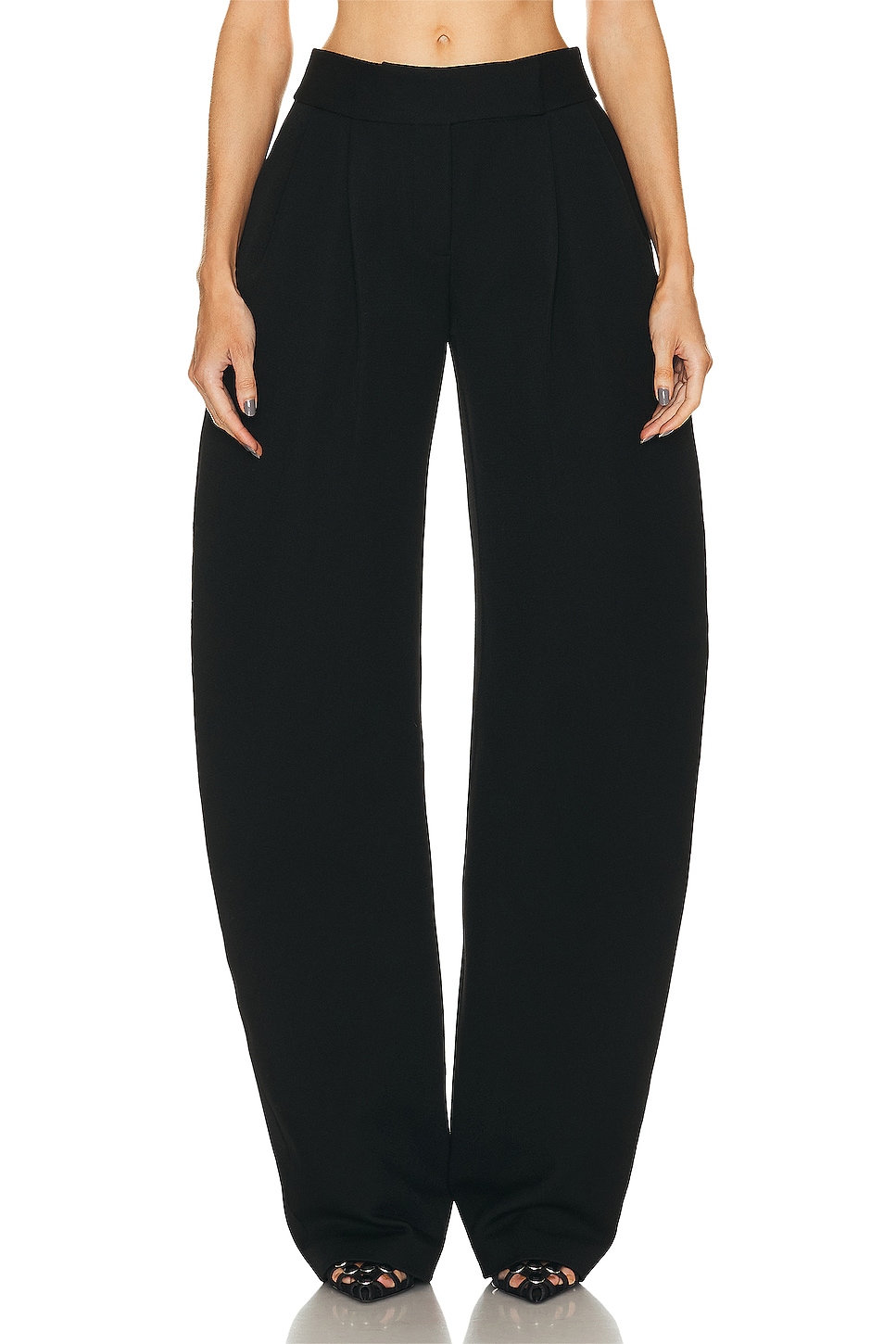 Image 1 of THE ATTICO Long Pant in Black