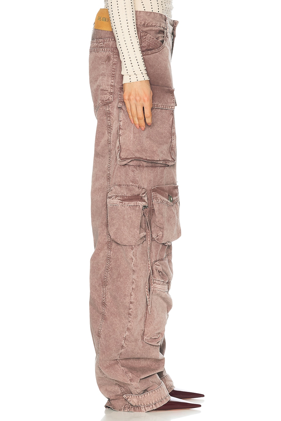 Wide Leg Cargo Pant - Thumbnail 4