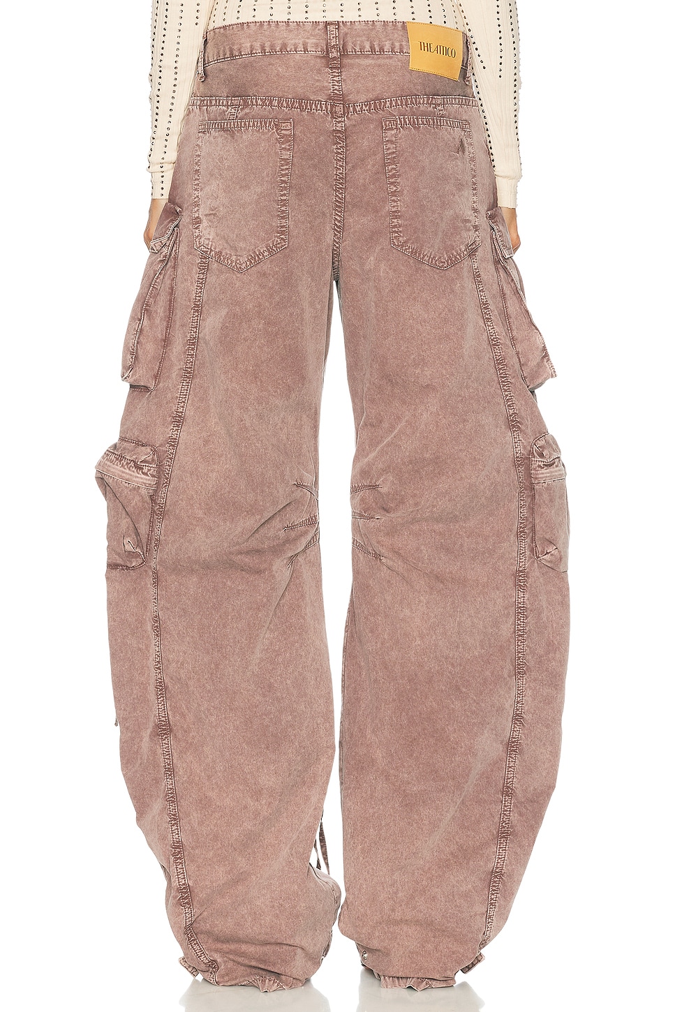 Wide Leg Cargo Pant - Thumbnail 5