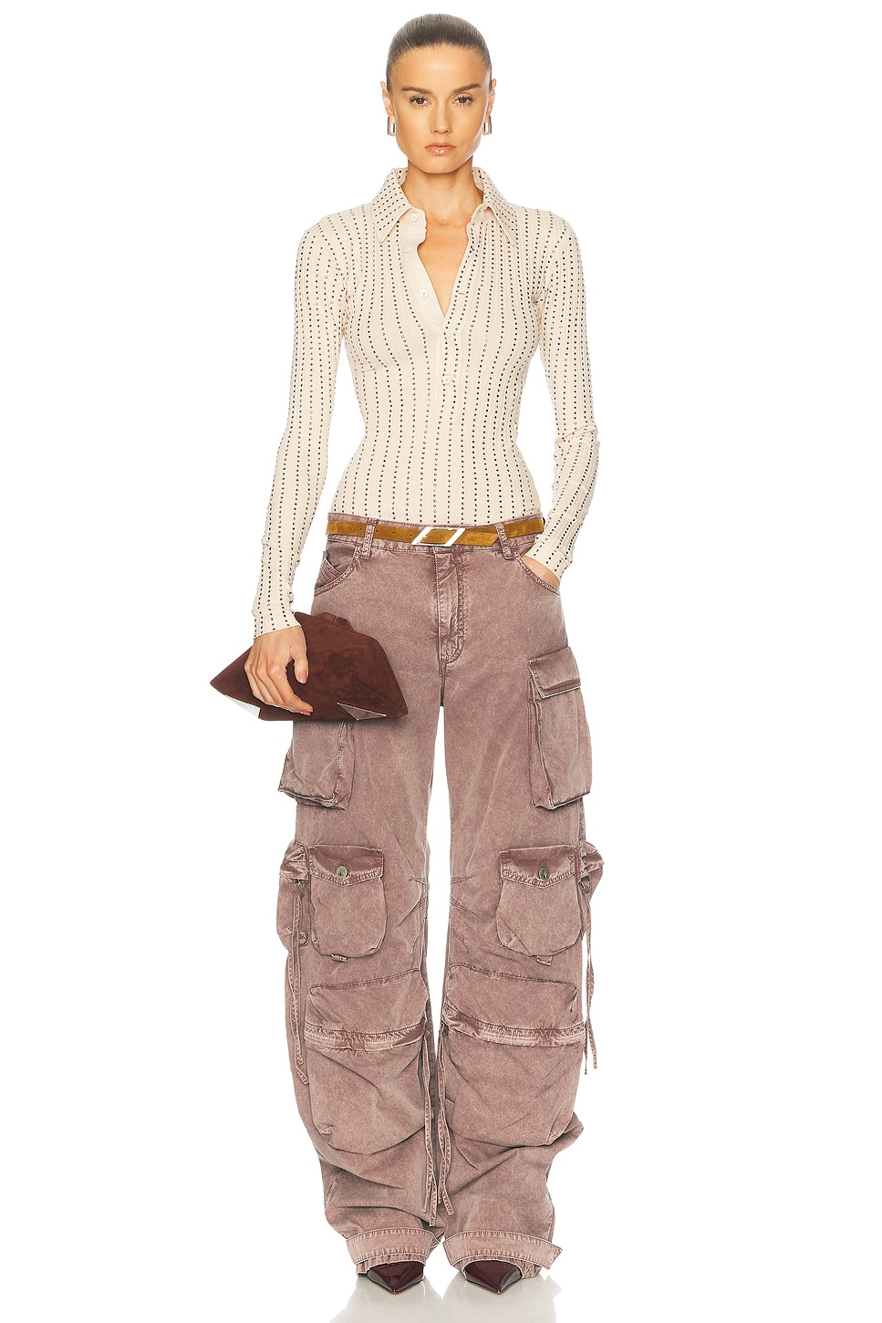 Wide Leg Cargo Pant - Thumbnail 6