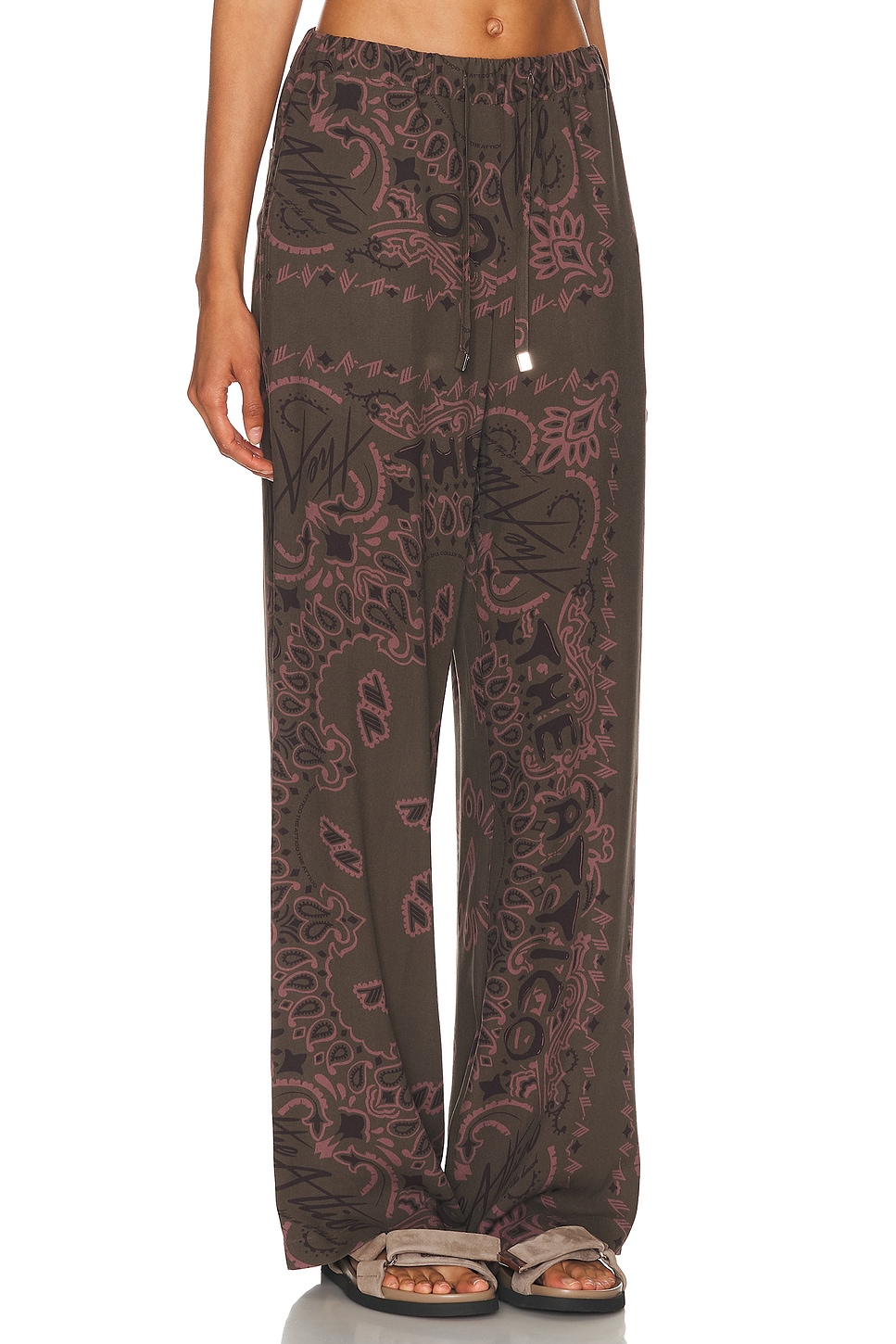 Attico Bandana Printed Long Pant