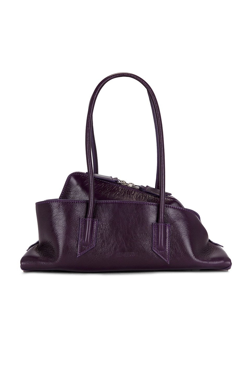 La Passeggiata Small Top Handle Bag in Burgundy