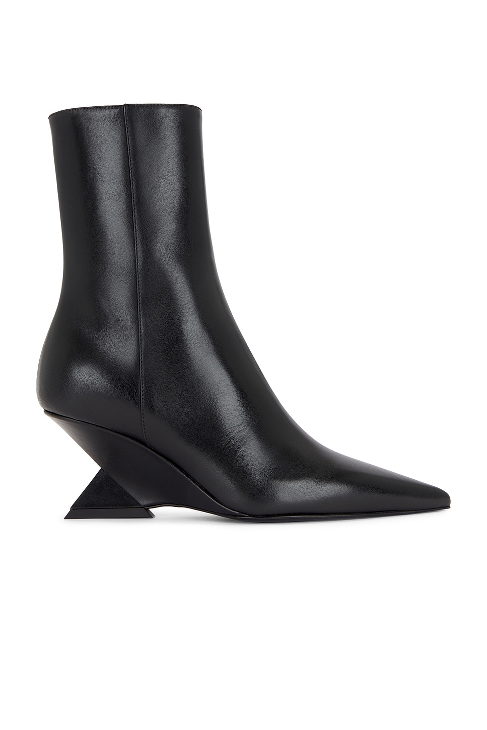 Shop Attico Cheope Ankle Boot In Black