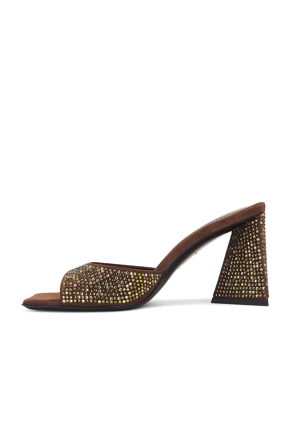 Image 5 of THE ATTICO Mini Devon Mule in Brown Shades