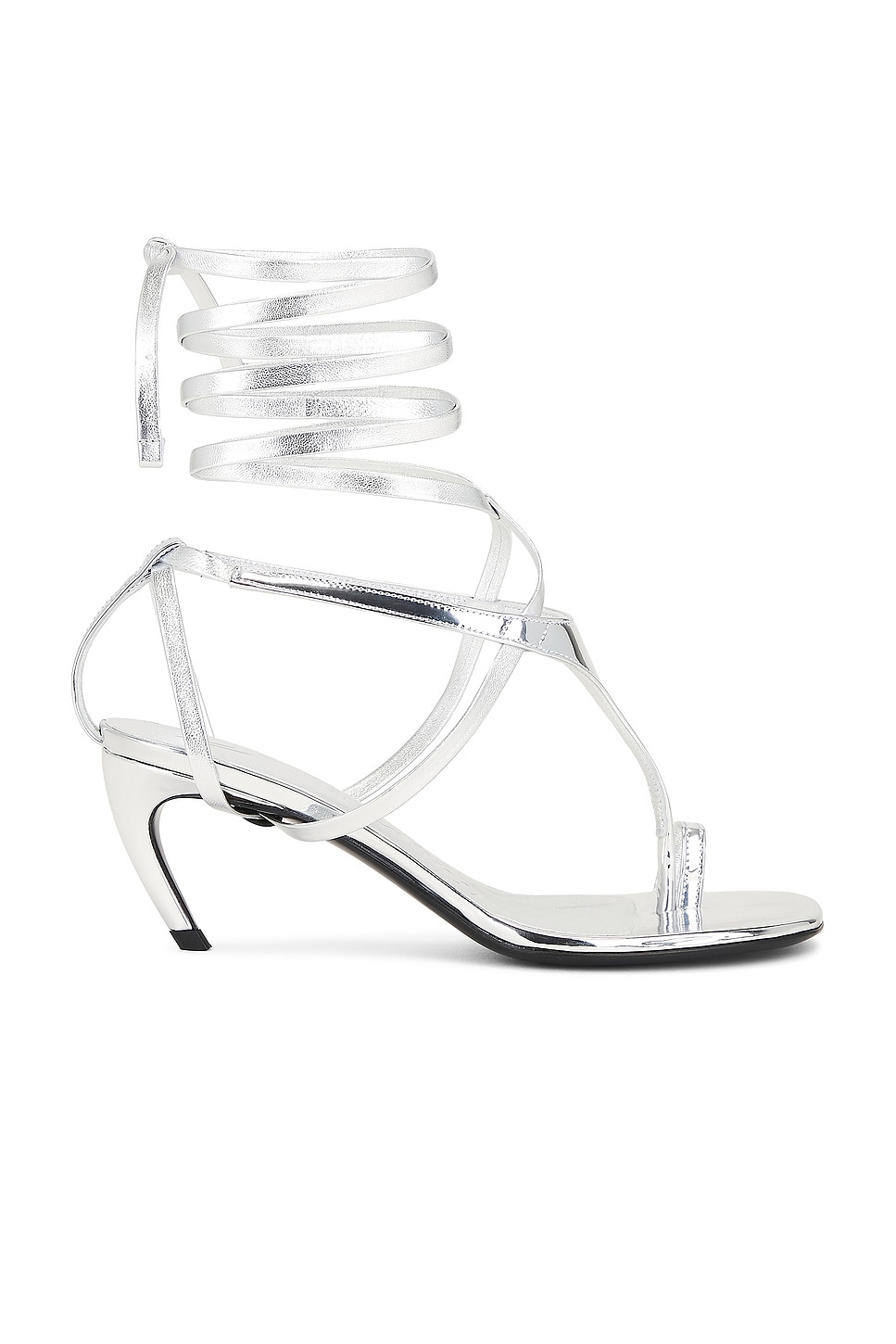 Image 1 of THE ATTICO Nova Sandal in Silver
