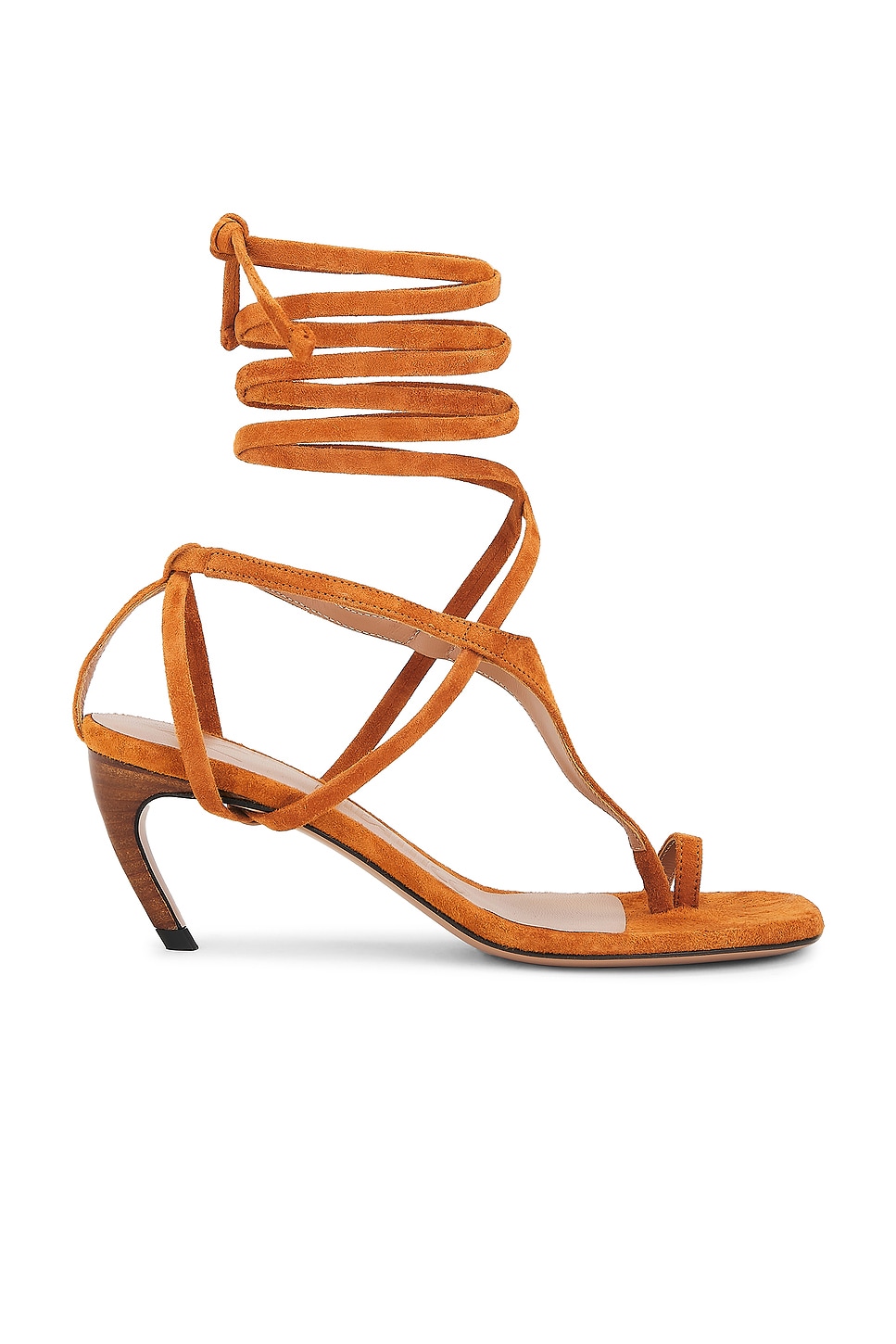 Image 1 of THE ATTICO Nova Sandal in Cigar