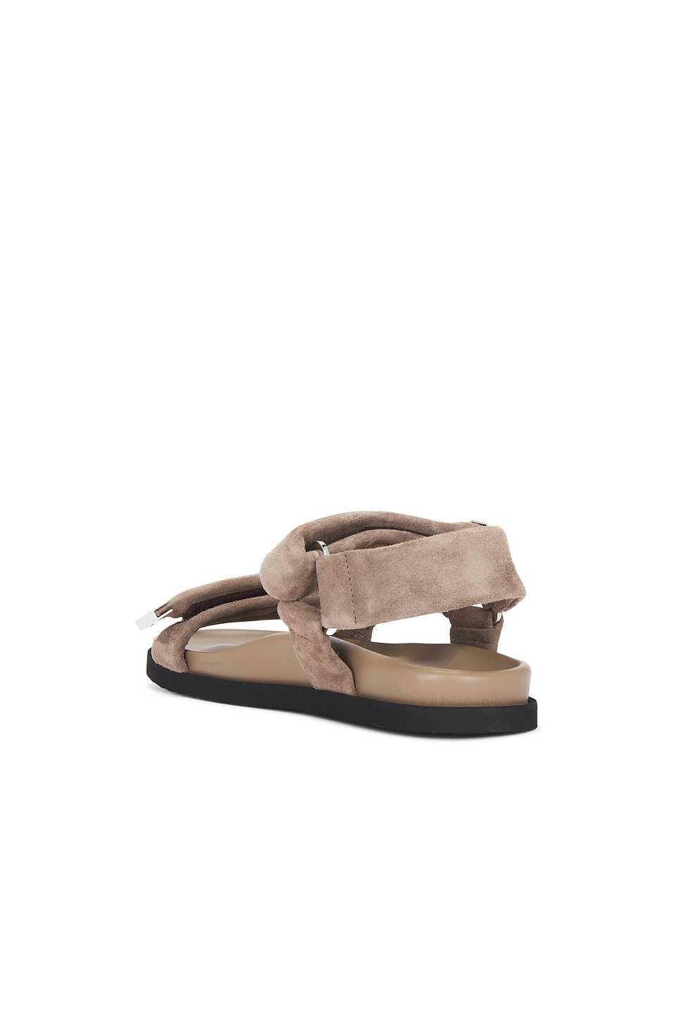 Image 3 of THE ATTICO Salinas Flatform Sandal in Light Grey