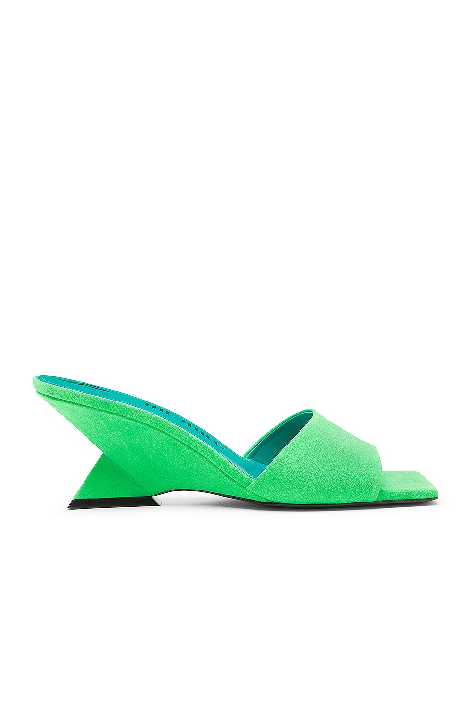 Image 1 of THE ATTICO Cheope 60 Mule in Fluo Green